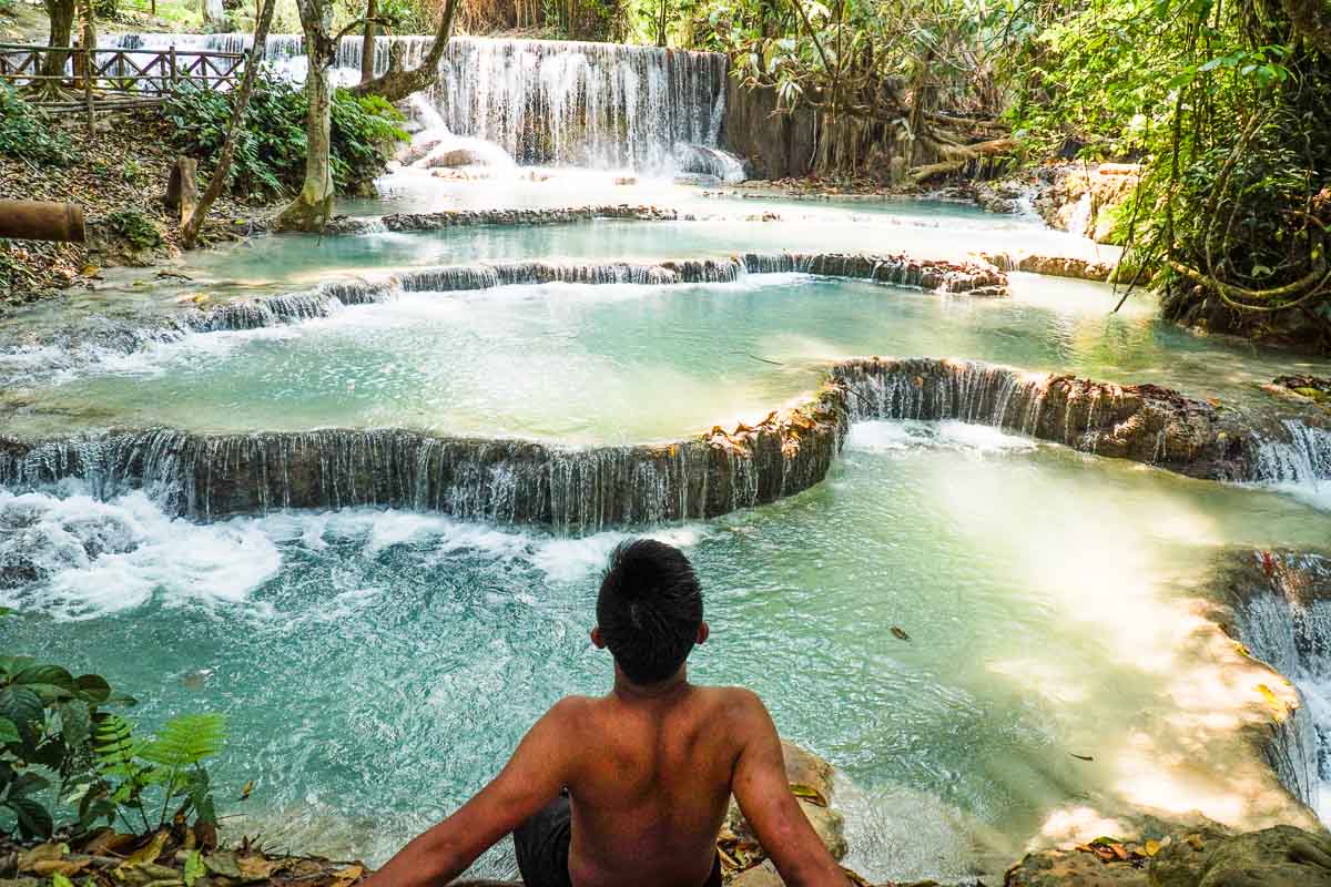 Kuang Si Falls - Affordable Getaways from Singapore during Chinese New Year