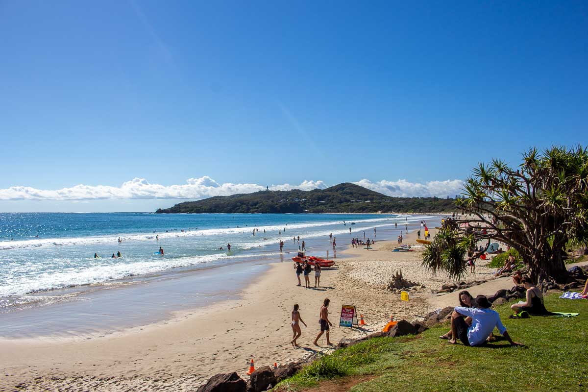 Main Beach in Bryon Bay - Bryon Bay NSW Itinerary