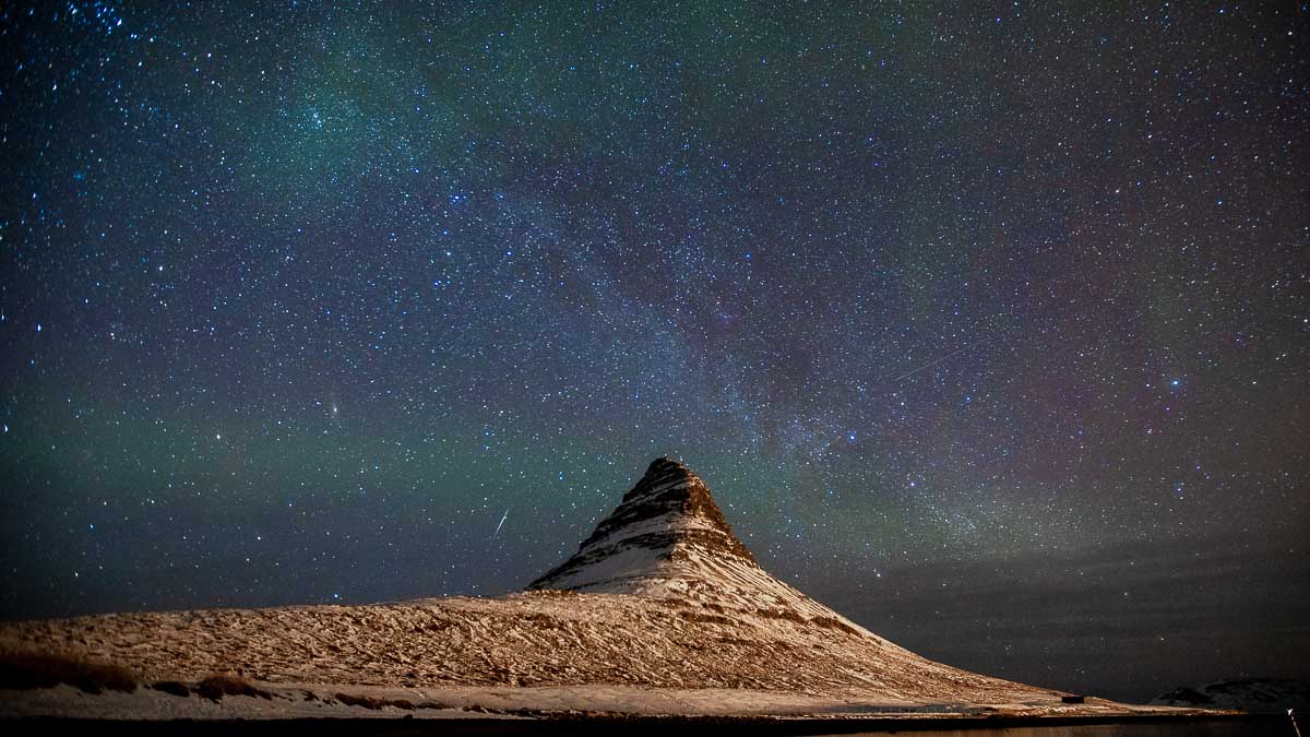 Northern Lights at Kirkjufell - Budget Iceland Itinerary