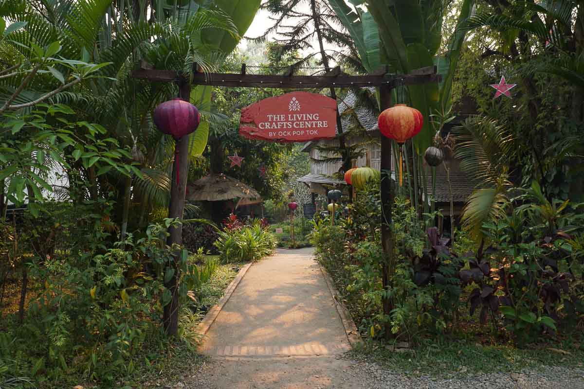 Ock Pop Tok Living Crafts Centre - Luang Prabang Itinerary
