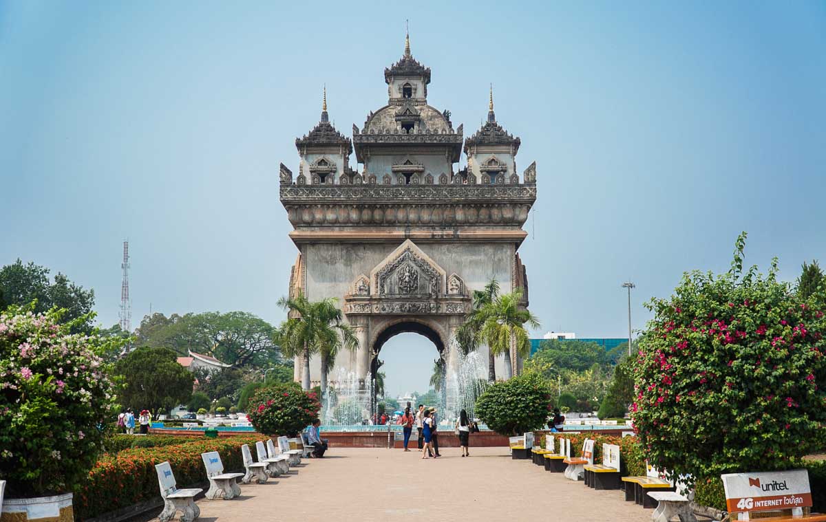 Patuxai War Monument - Luang Prabang Itinerary