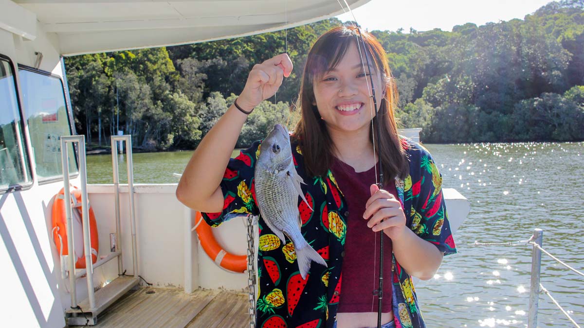 Fishing in the Tweed River - Australia Road Trip