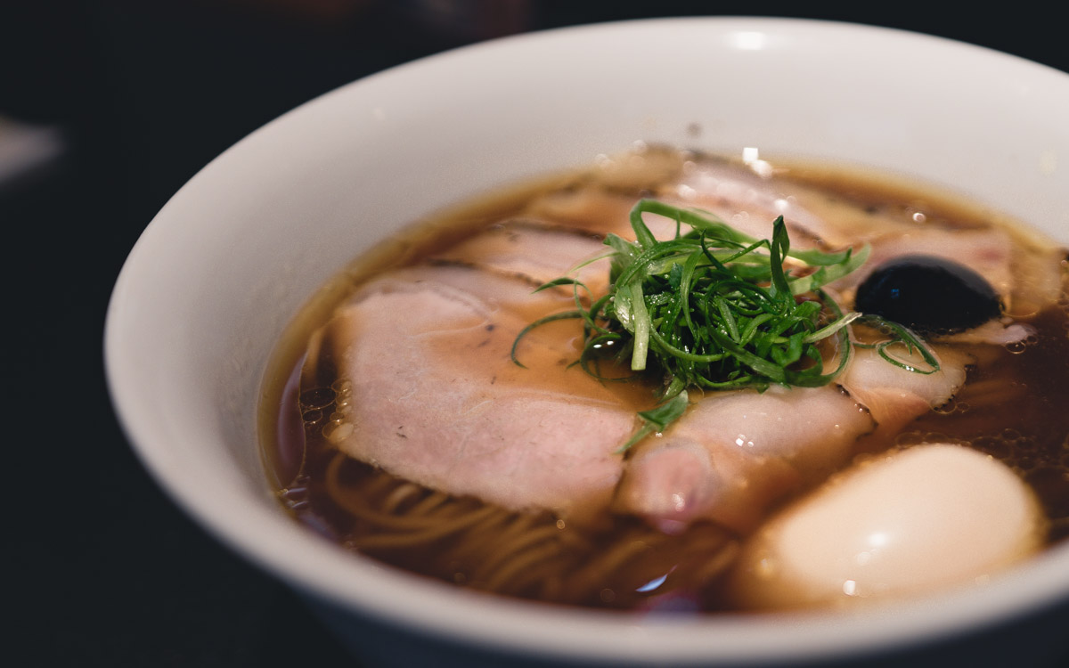 Shoyu soba Tsuta - Things to eat in Tokyo