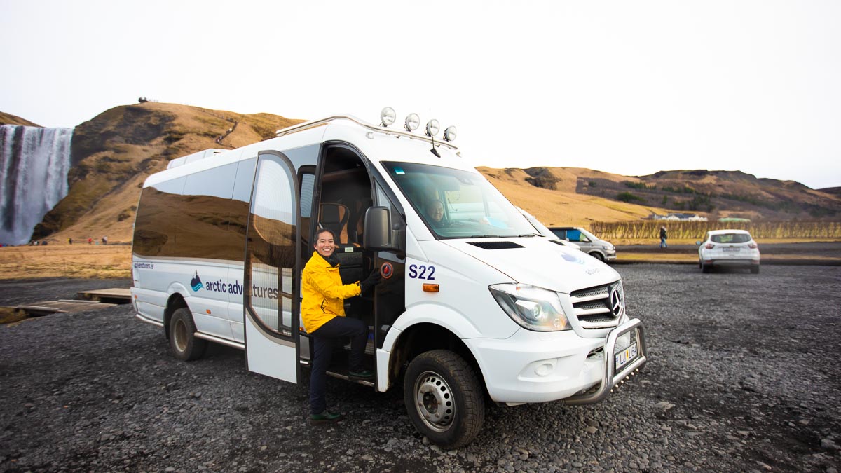 South Coast Tour Bus - Iceland Budget