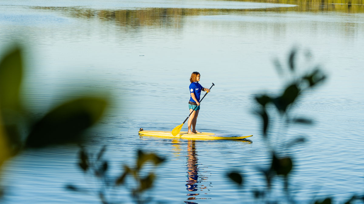 Stand Up Paddling in Brunswick Heads - Byron Bay Guide