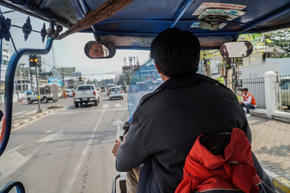 Tuk Tuk Ride - Luang Prabang Itinerary