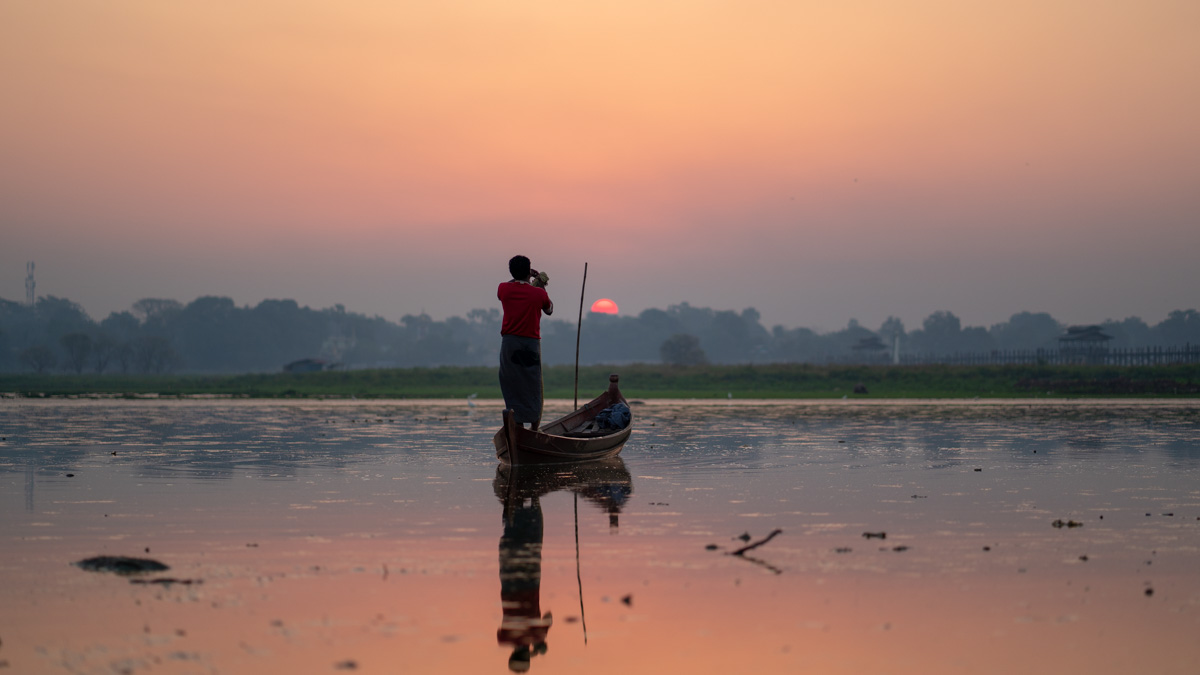 U-Bein Fisherman - Myanmar Itinerary