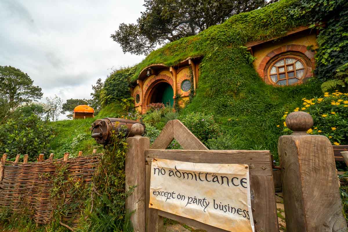 Bag's End at Hobbiton Movie Set Tour - New Zealand Itinerary North Island