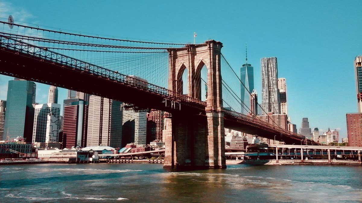 Brooklyn Bridge New York Atlantic Coast - USA road trip