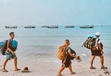 Carrying Backpacks in Silhanoukville - Featured Image - Travel Packing Tips