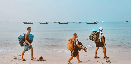 Carrying Backpacks in Silhanoukville - Featured Image - Travel Packing Tips