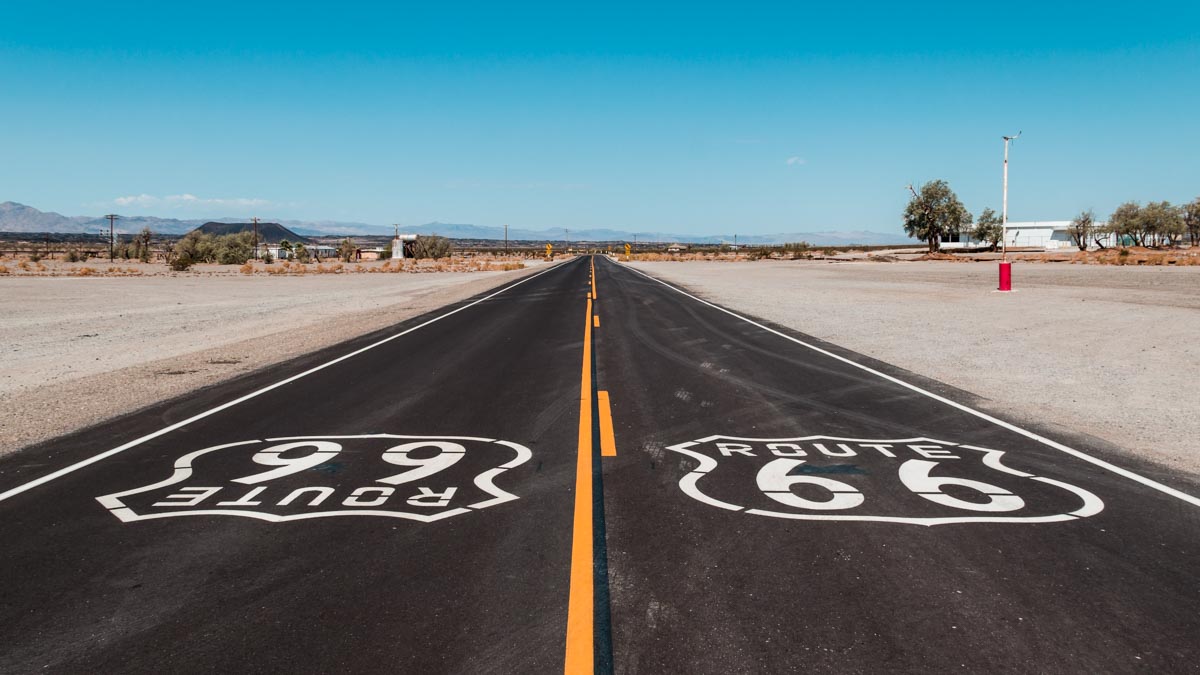 Route 66 road - USA Road Trip