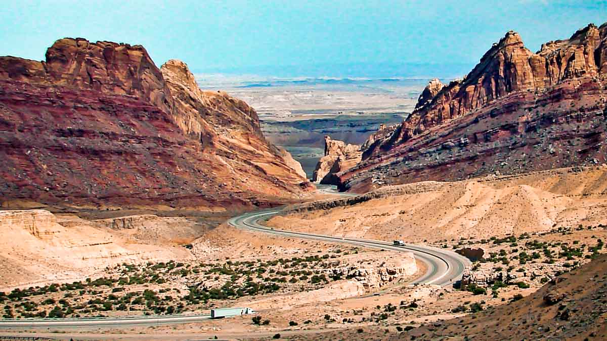 San Rafael Swell in Utah, Route 50 - USA road trip