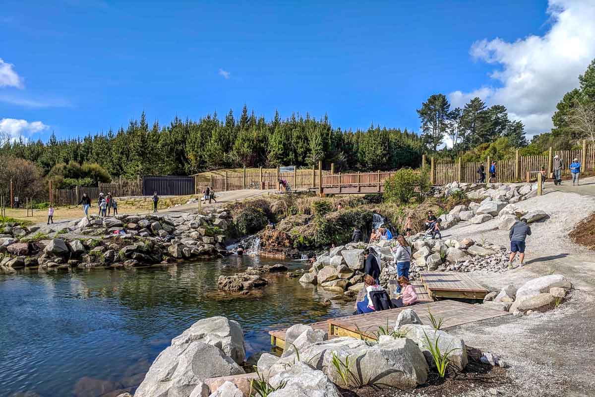 Spa Thermal Park in Taupo - Neuseeland -Nordinsel