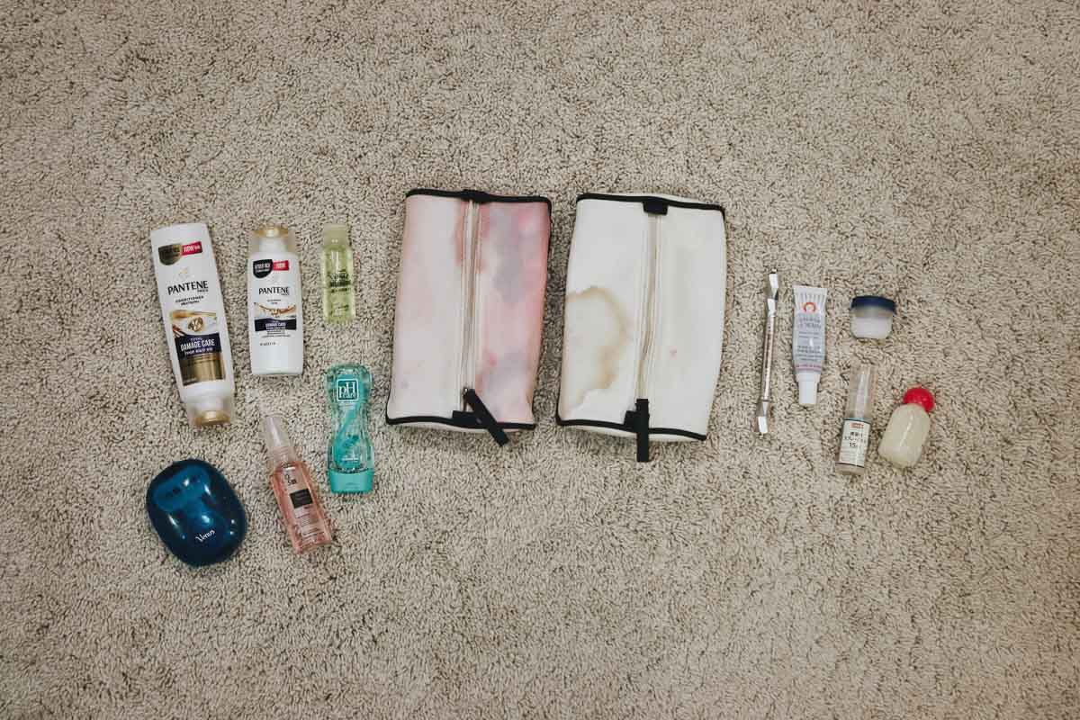 1 month trip carry on