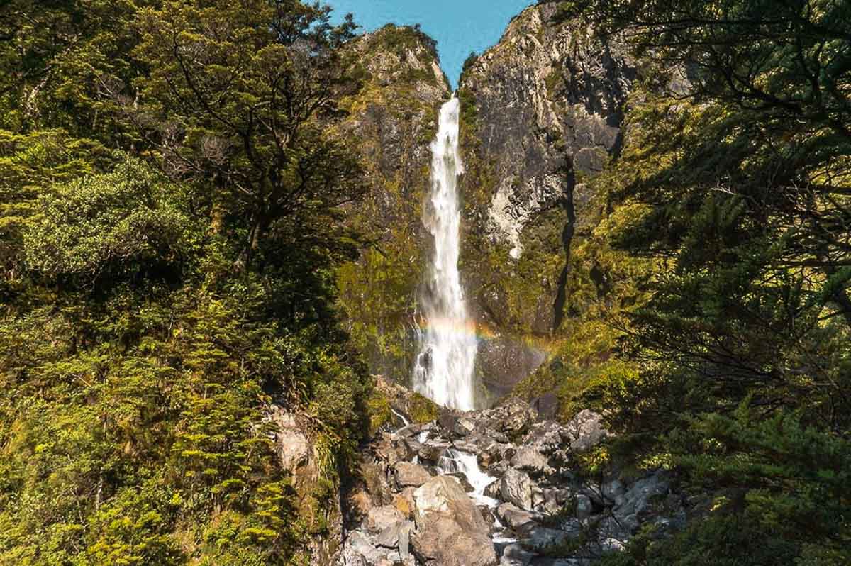 Devils Punchbowl - New Zealand Itinerary South Island