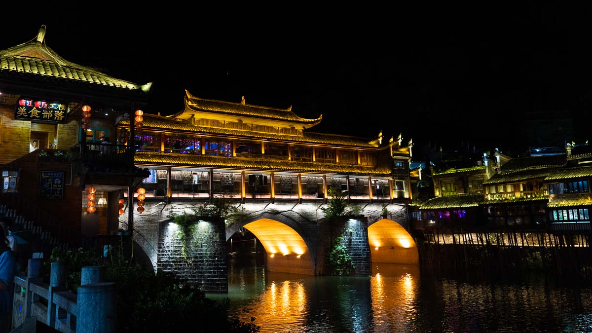 Fenghuang at night - Things to do in Wuhan - Central China Itinerary