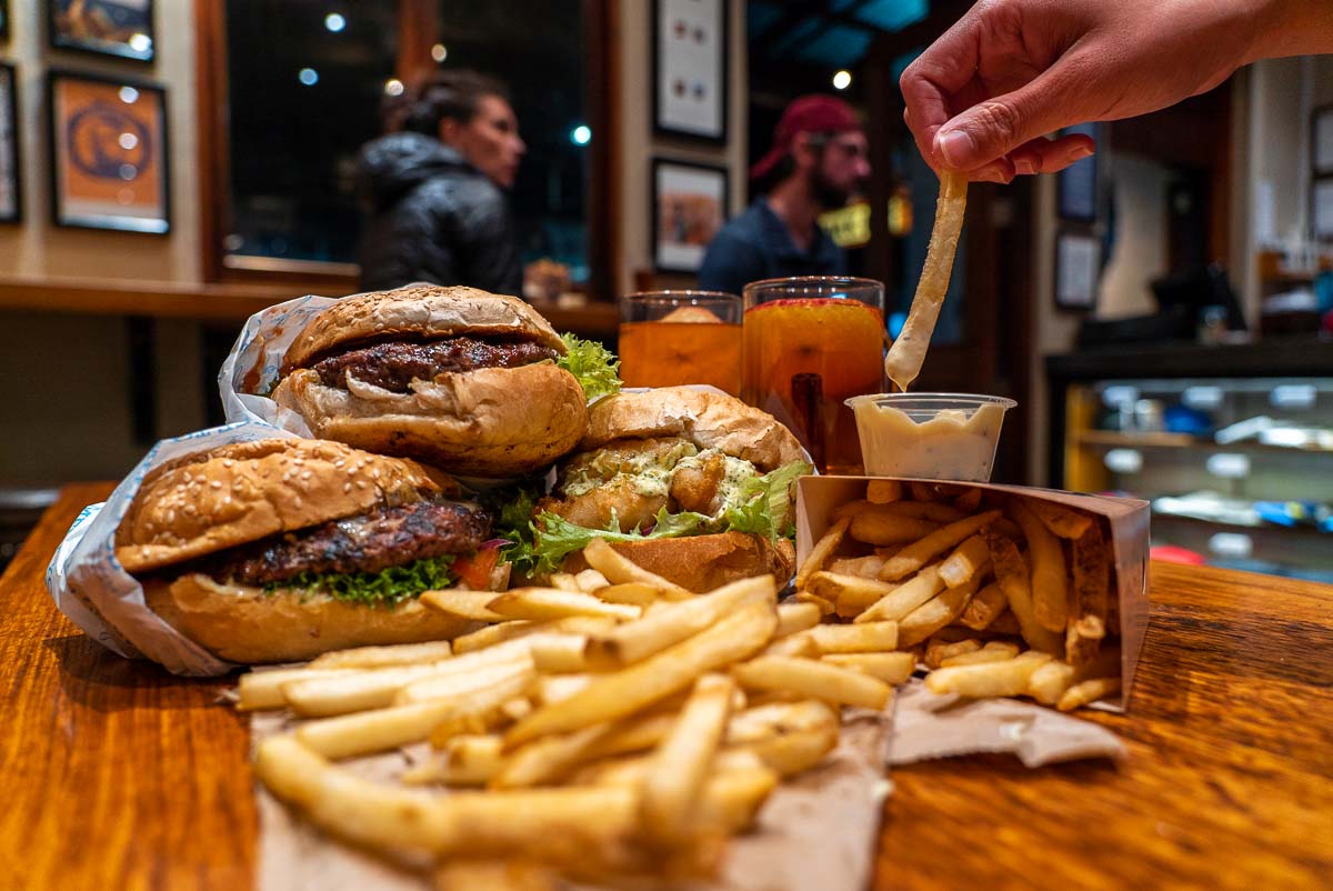 Fergburger Burgers and Fries - New Zealand Best Things to Do