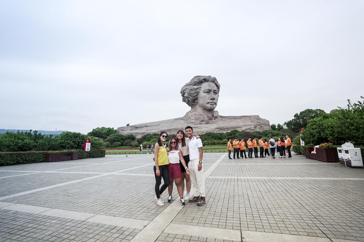 Group Shot with Young Mao Things to do in Changsha