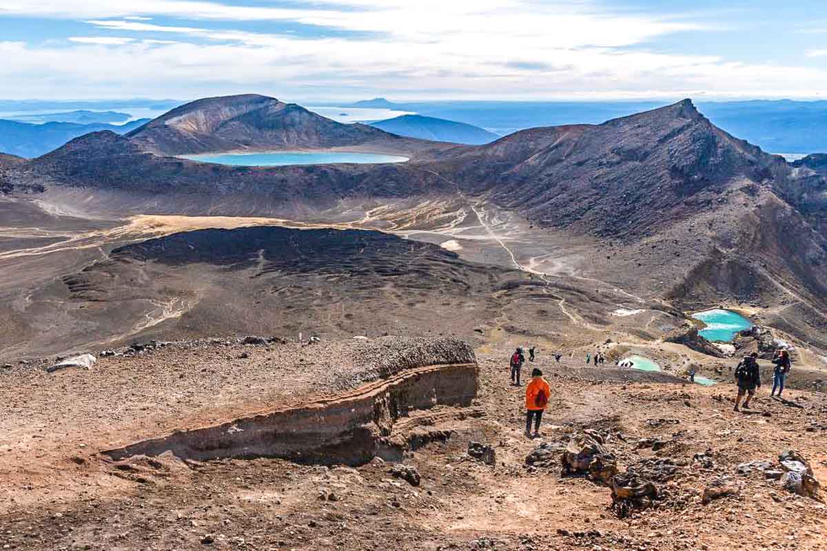 Hiking Across Volcanoes on the Tongariro Crossing - NZ Best Things to Do