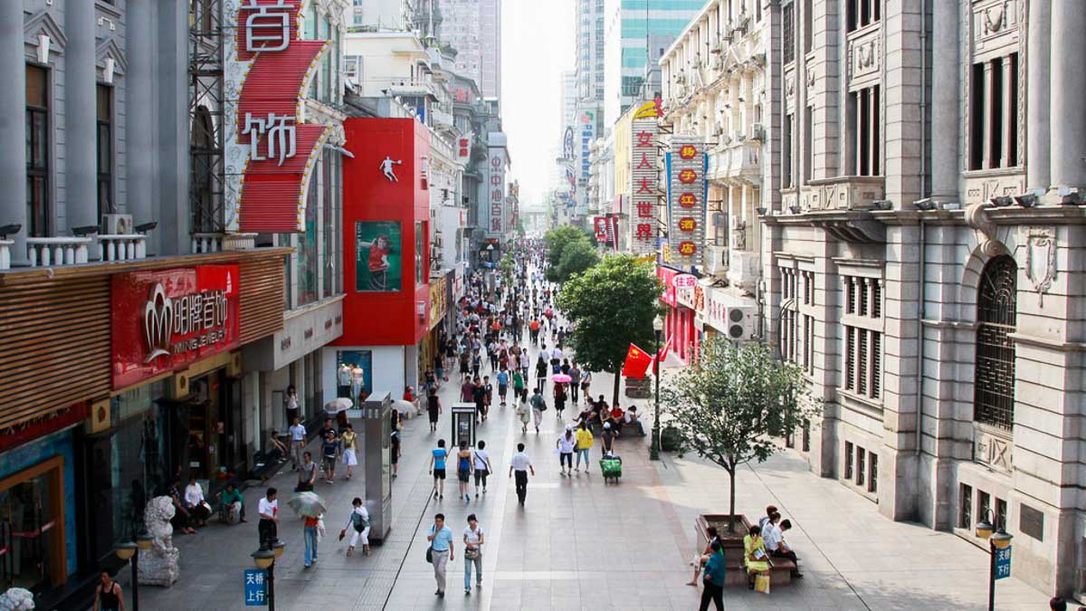 Jianghan Pedestrian Street - Things to do in Wuhan - Central China Itinerary