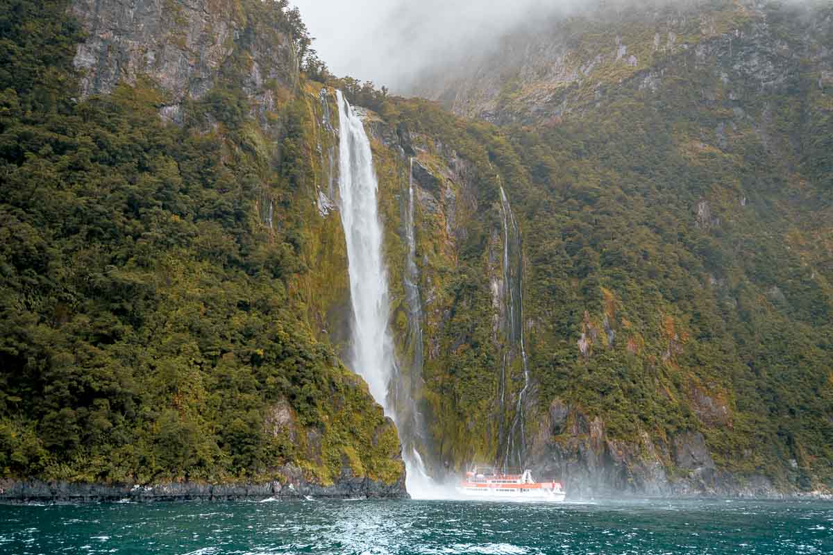 Milford Sound Scenic Cruise - New Zealand Itinerary South Island