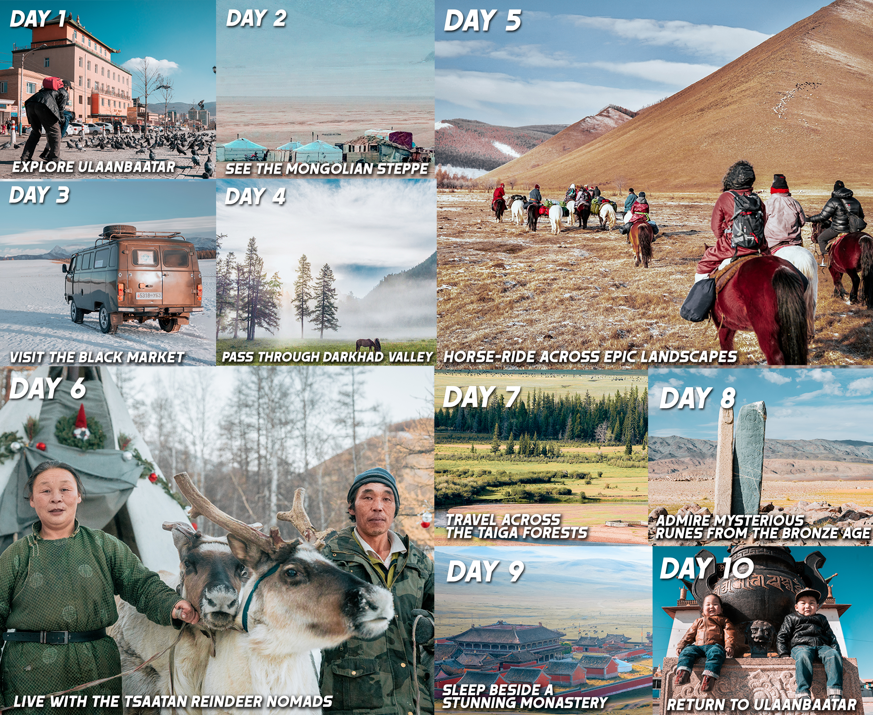 Mongolia Photo Itinerary