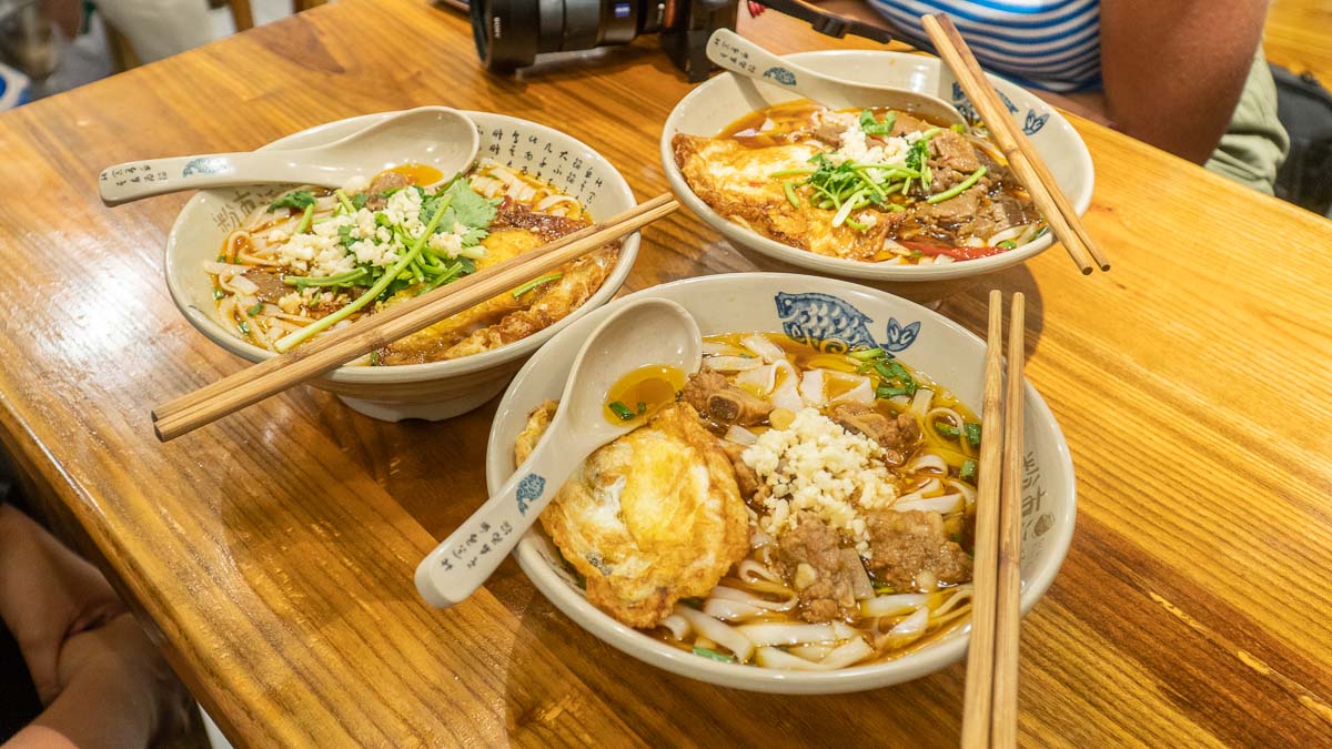 Pork Rib Noodles Taiping Street - Things to Eat in Central China