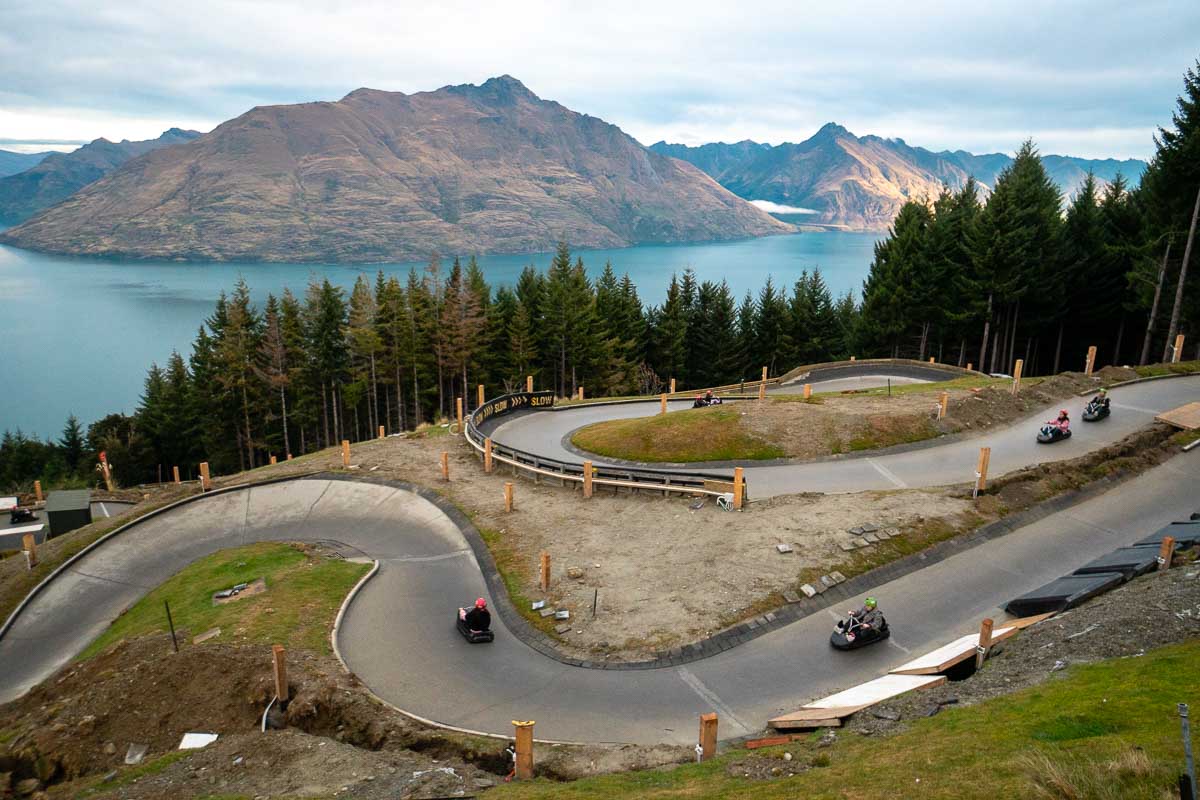 Queenstown Skyline Luge - New Zealand Itinerary South Island