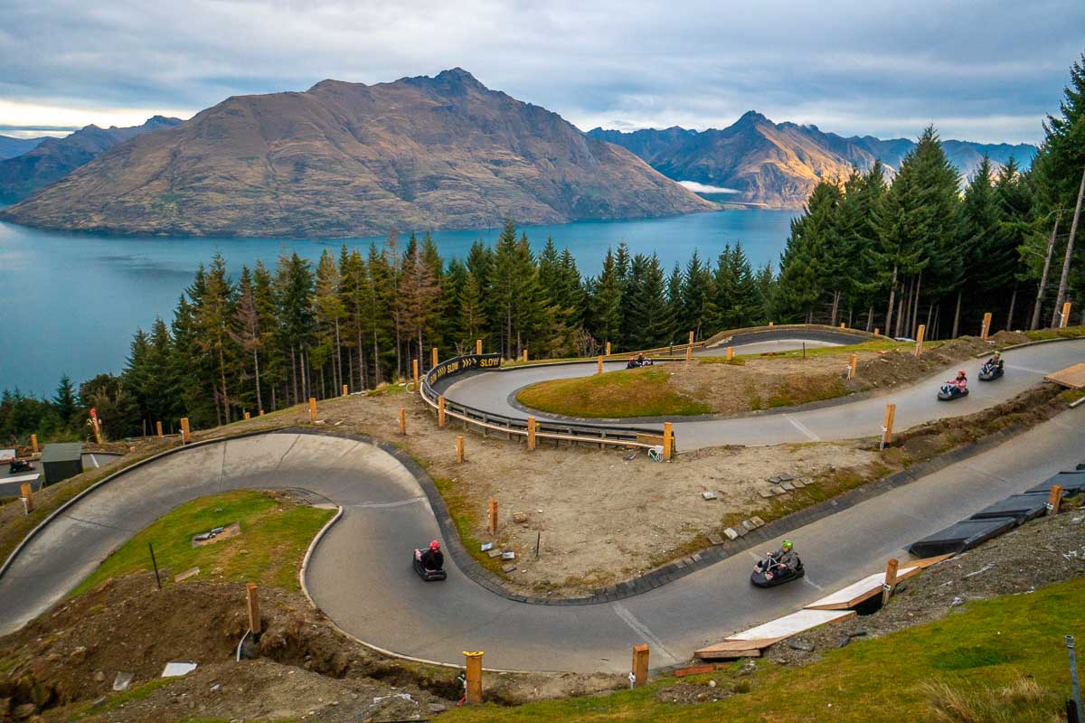 Queenstown Skyline Luge Ride - New Zealand Best Things to Do