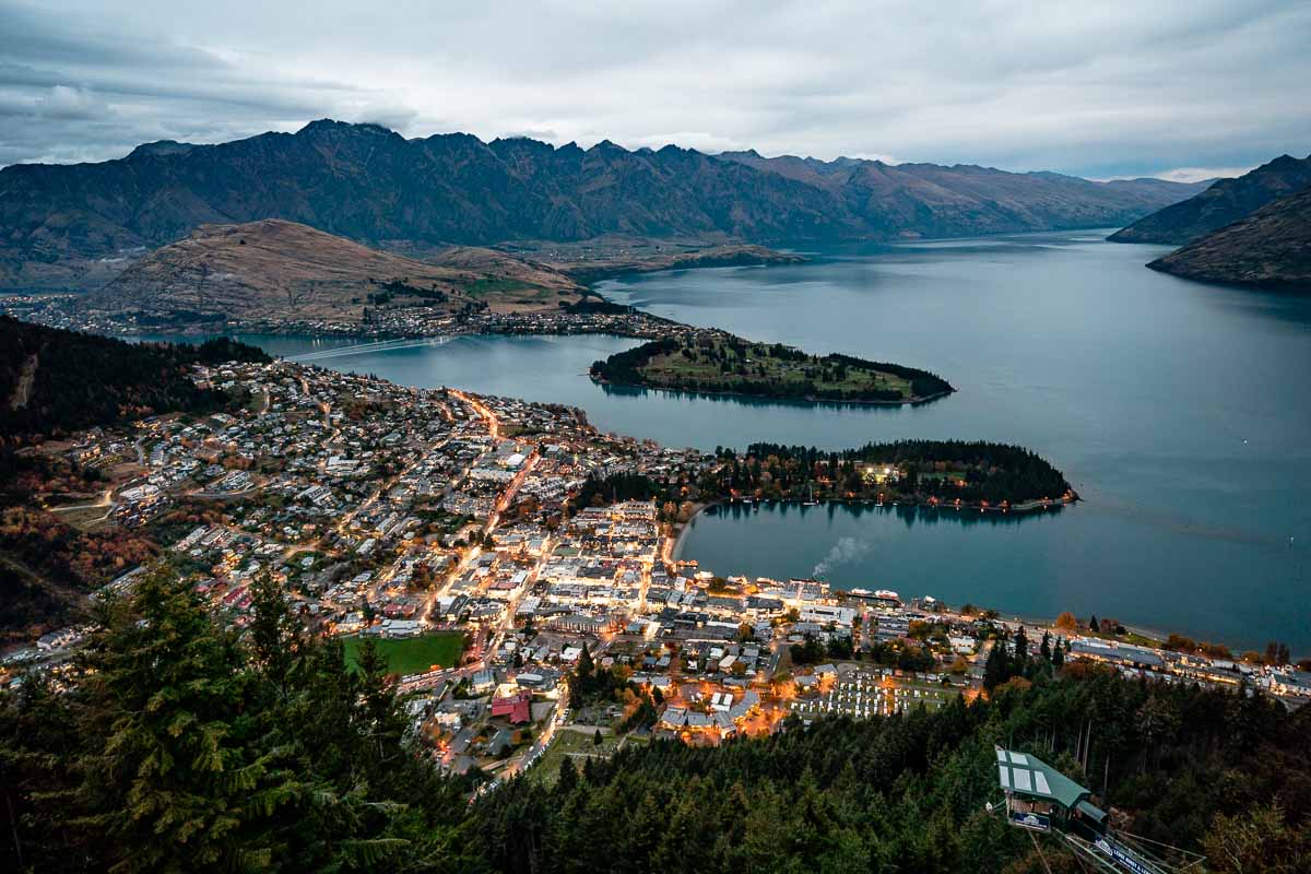 Queenstown Skyline Viewpoint - New Zealand Itinerary South Island