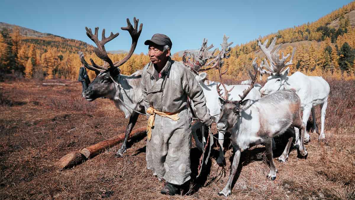 Reindeer Herder - Mongolia Itinerary