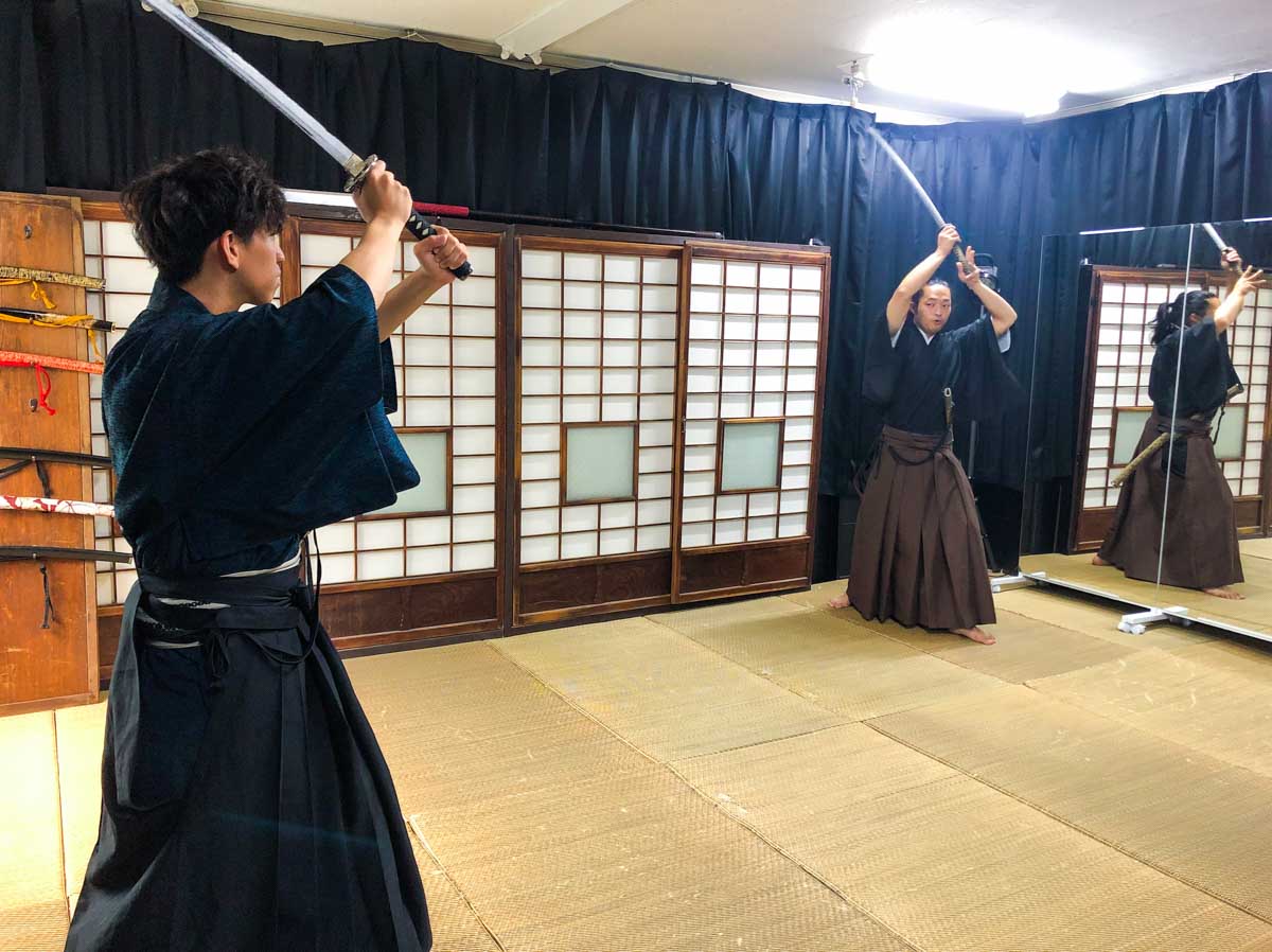 Samurai Sword Fighting Experience at Samurai and Ninja Studio Kenyu - Nagano Itinerary for Couples Kamikochi Norikura Matsumoto