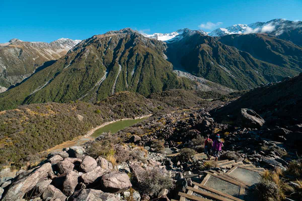 Tasman Glacier Hiking Track - New Zealand Itinerary South Island