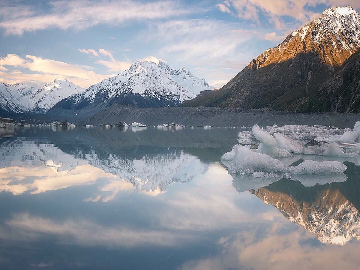 Tasman Glacier Lake - New Zealand Itinerary South Island