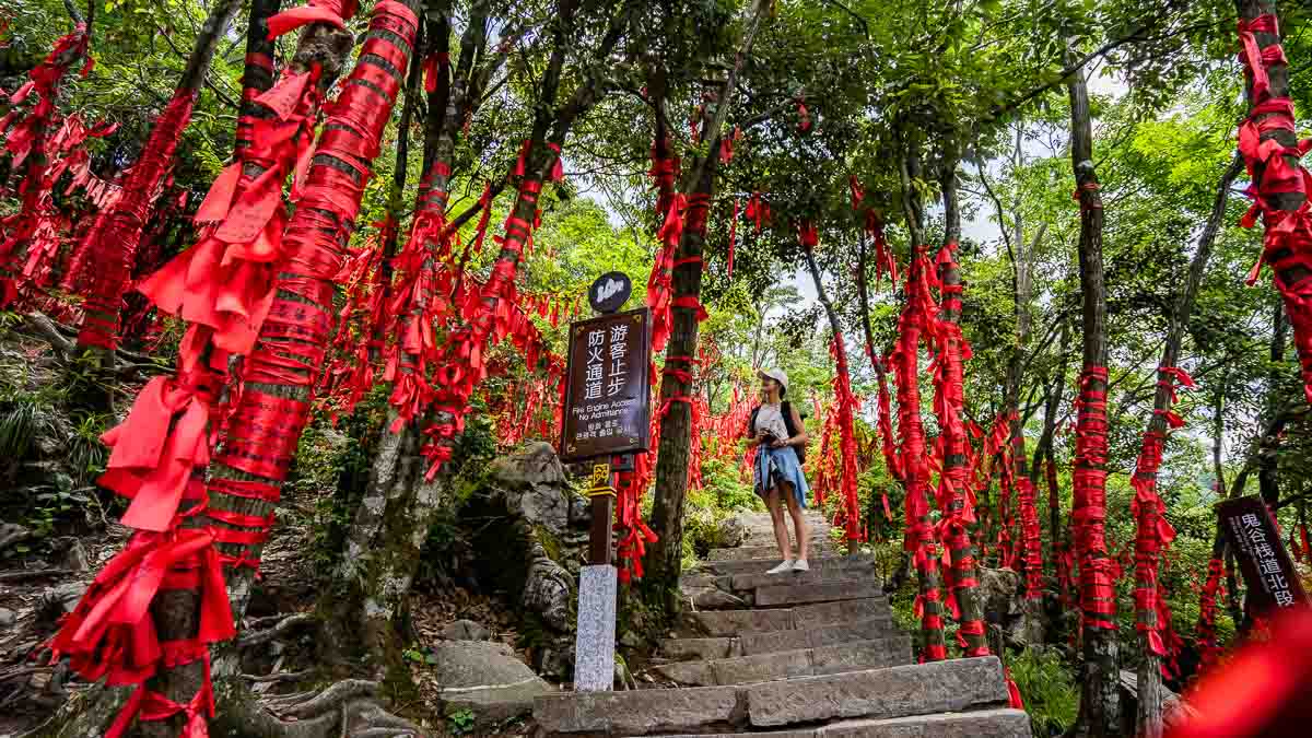 Tianmenshan Forest of Wishes - Things to do in Wuhan - Things to do in China