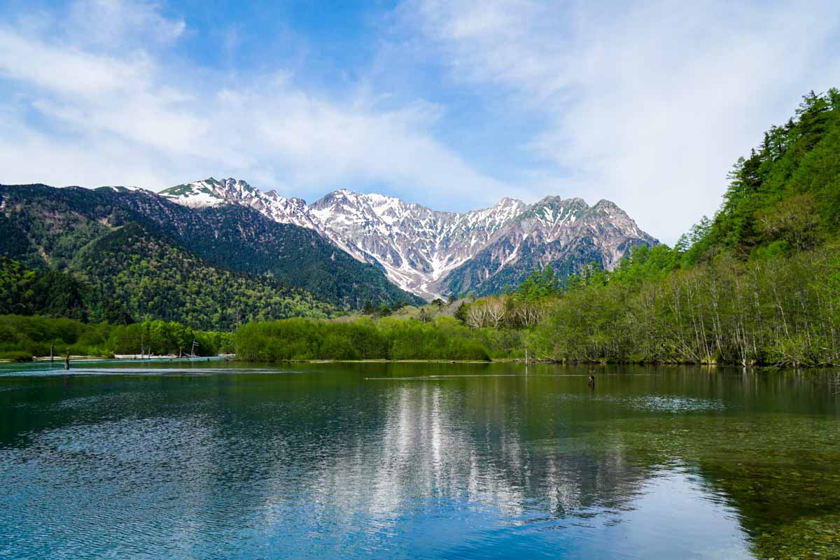 View of Kamikochi Taisho Pond - Nagano Itinerary for Couples Kamikochi Norikura Matsumoto