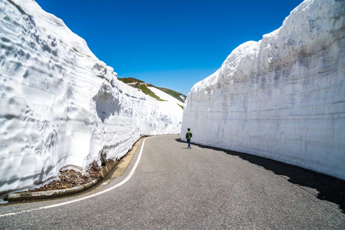 Walking Through the Alpine Snow Wall Corridor in Norikura Highlands - Nagano Itinerary for Couples Kamikochi Norikura Matsumoto