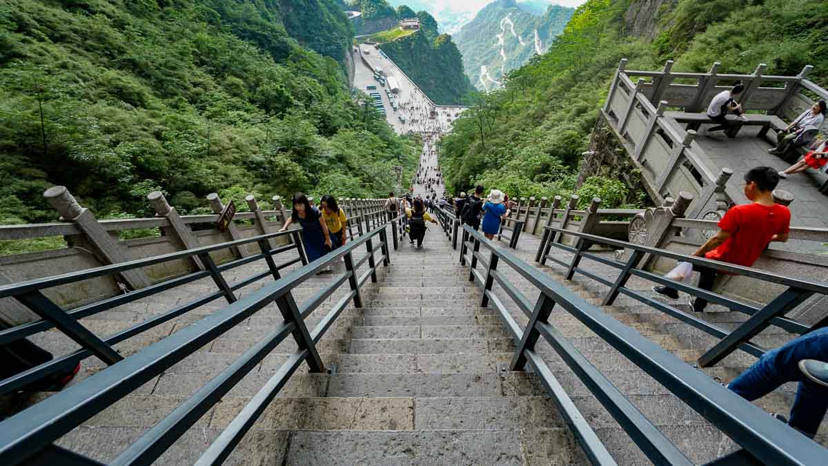 Walking down Heaven's Gate - Things to do in Wuhan - Central China Itinerary