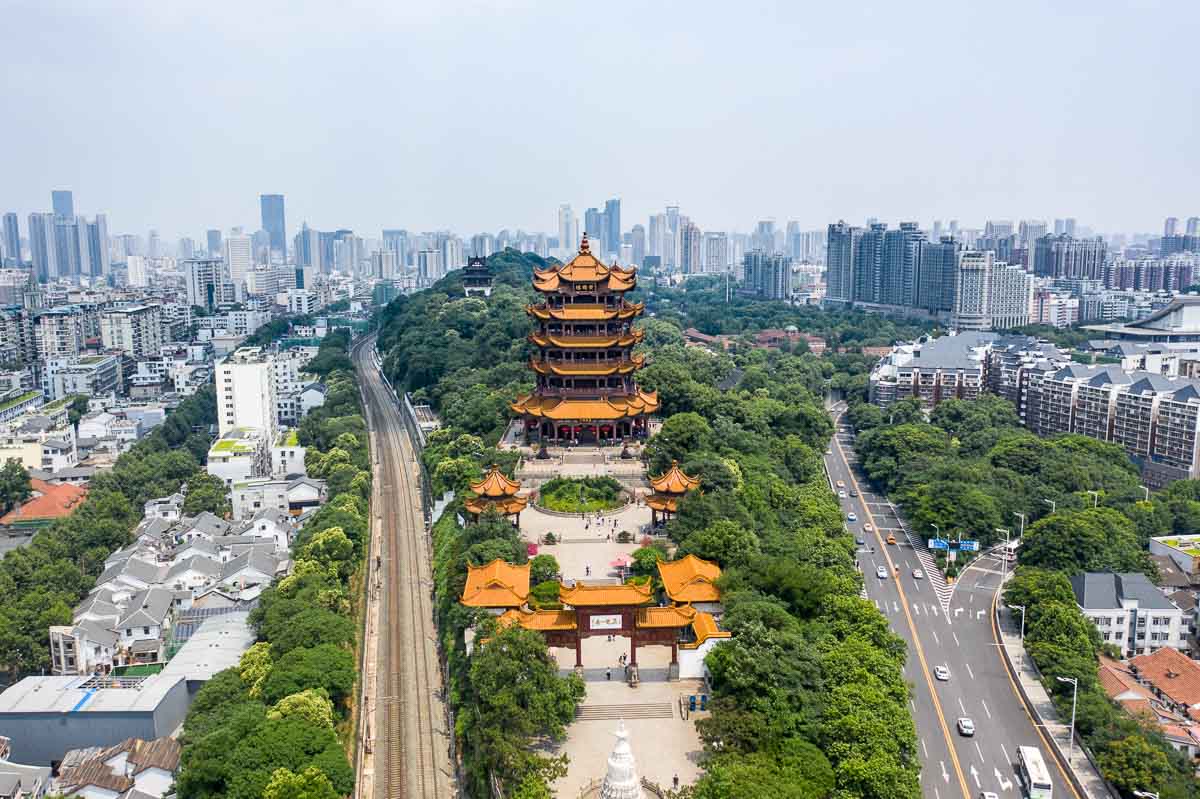 Yellow Crane Drone - Things to do in Wuhan