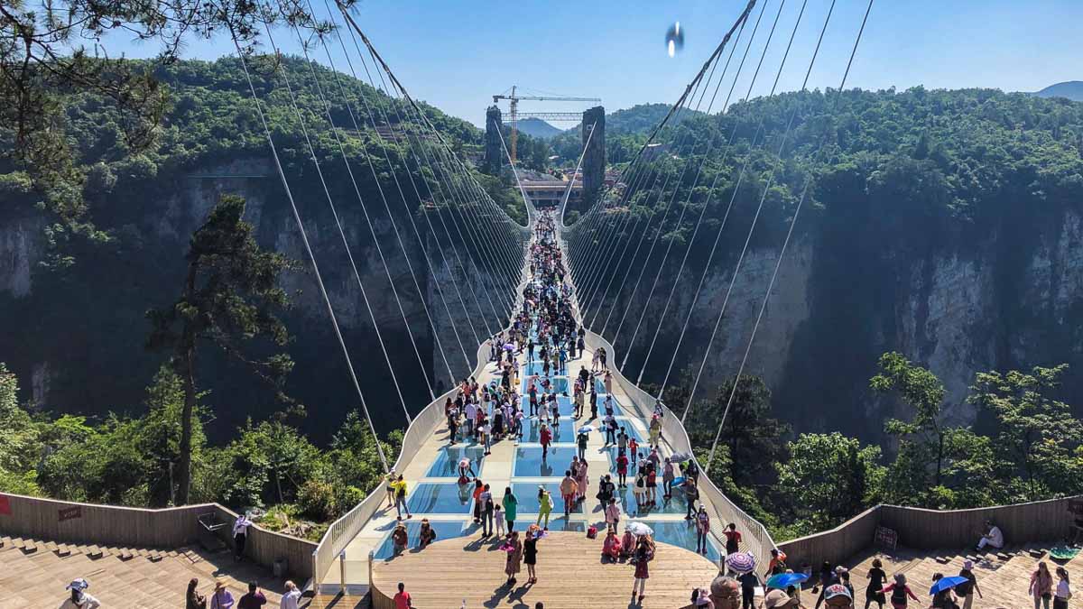 Zhangjiajie Glass Bridge - Things to do in Wuhan - Central China Itinerary