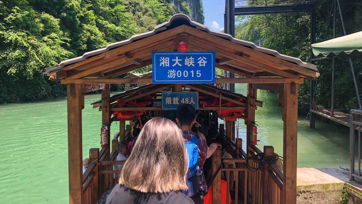 Zhangjiajie Grand Canyon Boat Ride - Things to do in Wuhan - Central China Itinerary