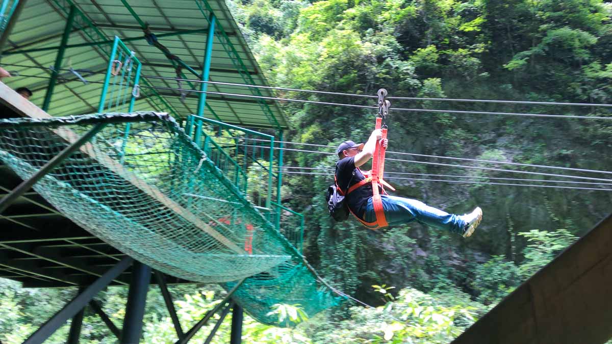 Zipline at Zhangjiajie Grand Canyon - Things to do in Wuhan - Central China Itinerary