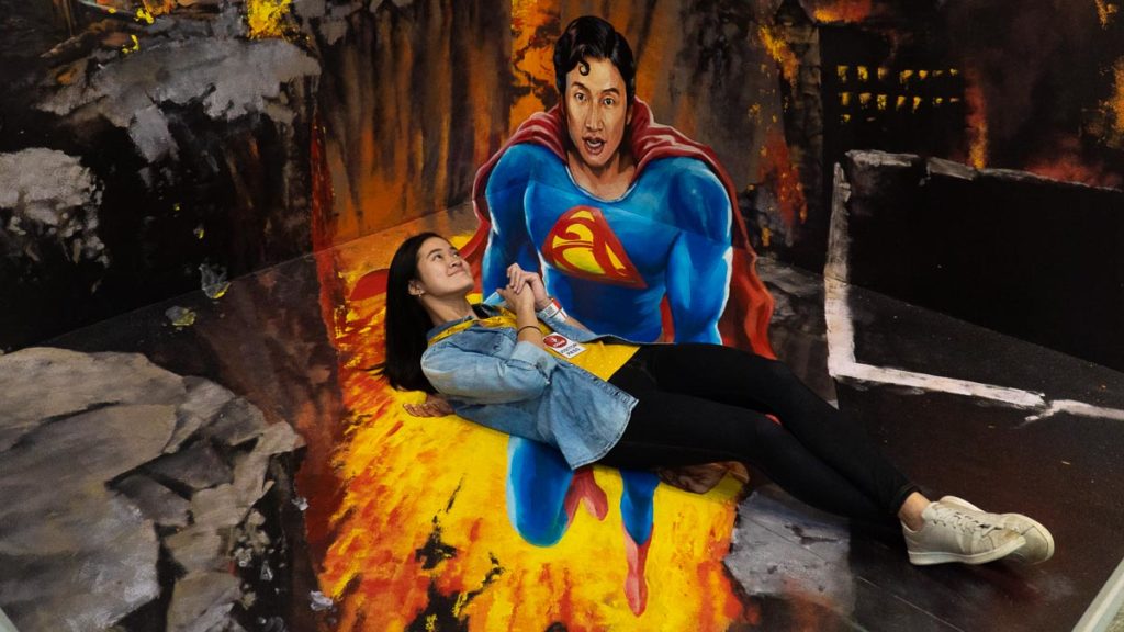 4D Trick Art Museum Superman - Things to Do in Genting Highlands