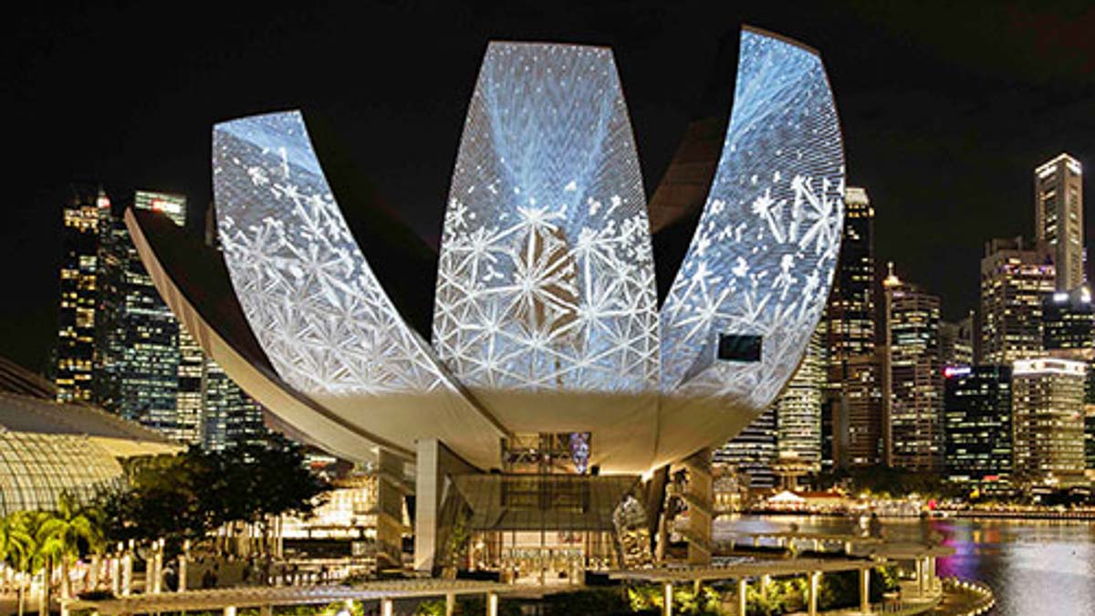 ArtScience Museum at Marina Bay Sands - Singapore Travel Guide