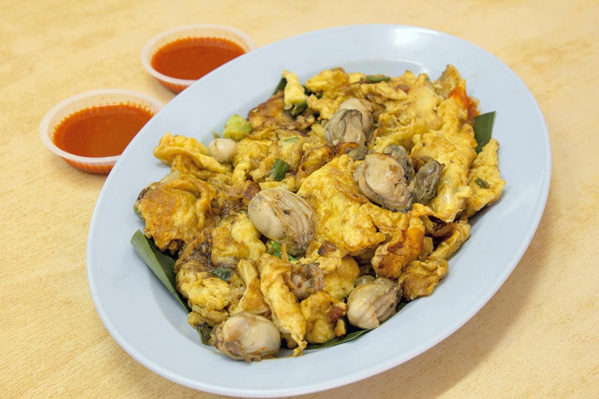 Oyster Omelette Orh Luak - Singapore Food Guide