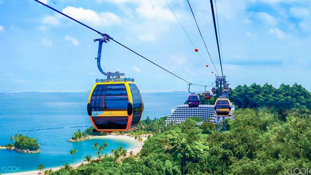 Singapore Cable Car to Sentosa - Singapore Travel Guide
