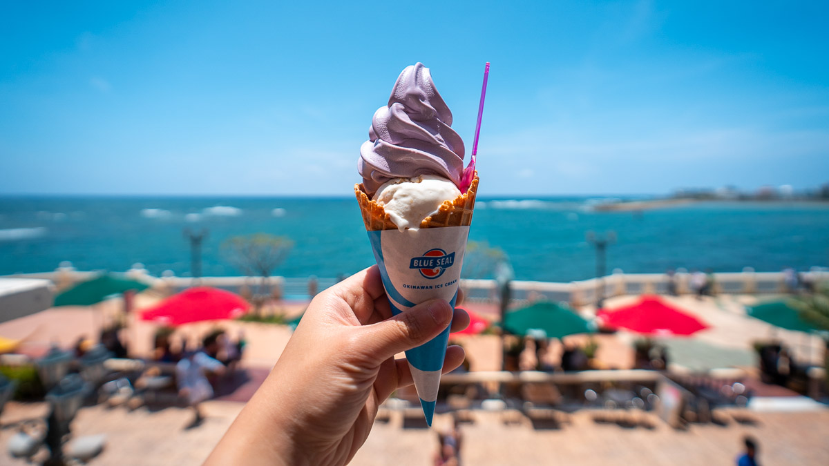 Blue Seal Ice Cream - Okinawa Itinerary