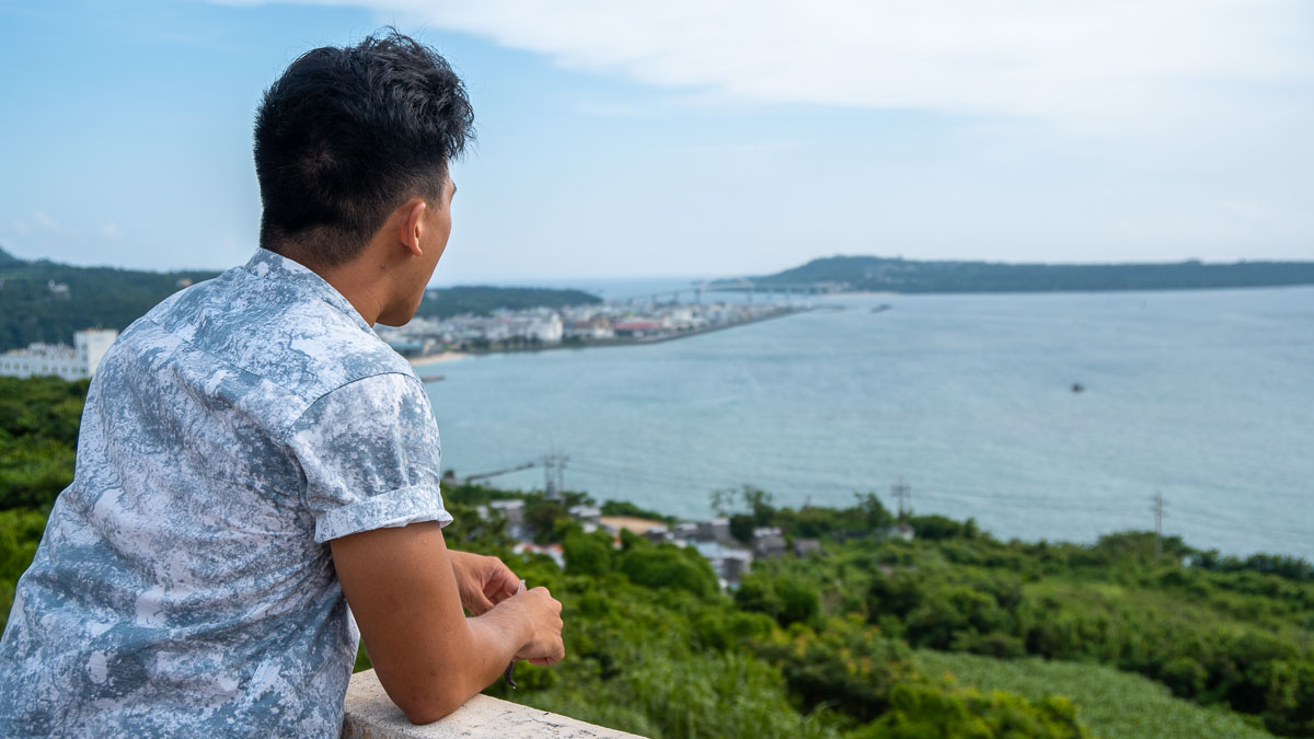 Looking out at Okinawa Coastline - Things to Do in Okinawa 