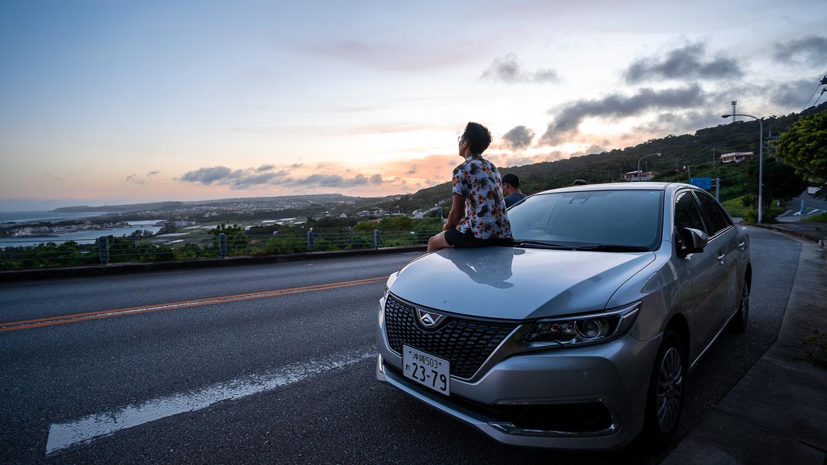 Okinawa Road Trip Sunset - Okinawa Itinerary